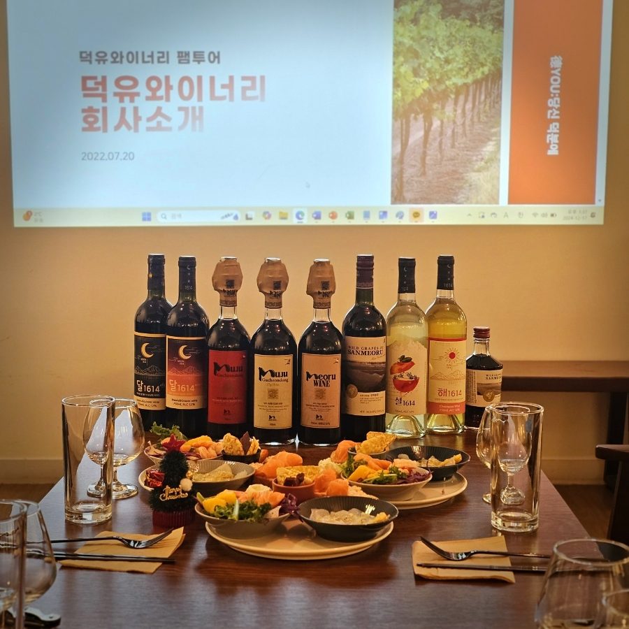 군자 술마켓 무주 덕유와인 시음회, 서울에서 만난 산머루 와인