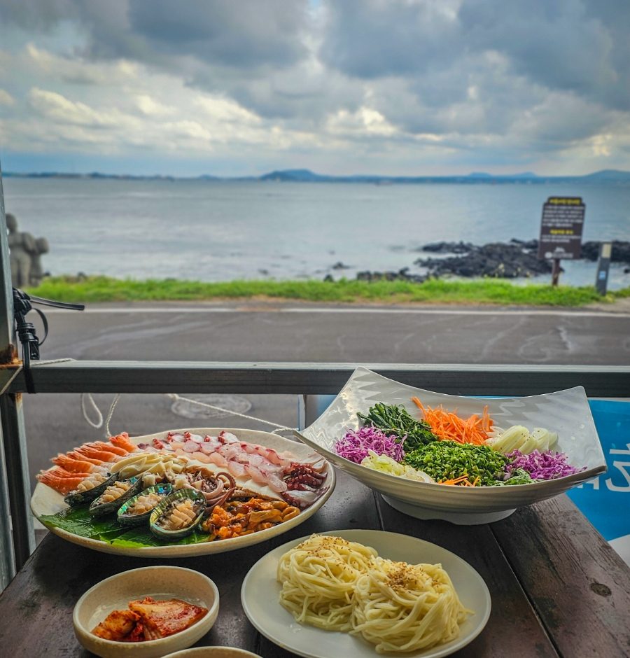 제주도 우도 물회 맛집 추천 회양과 국수군