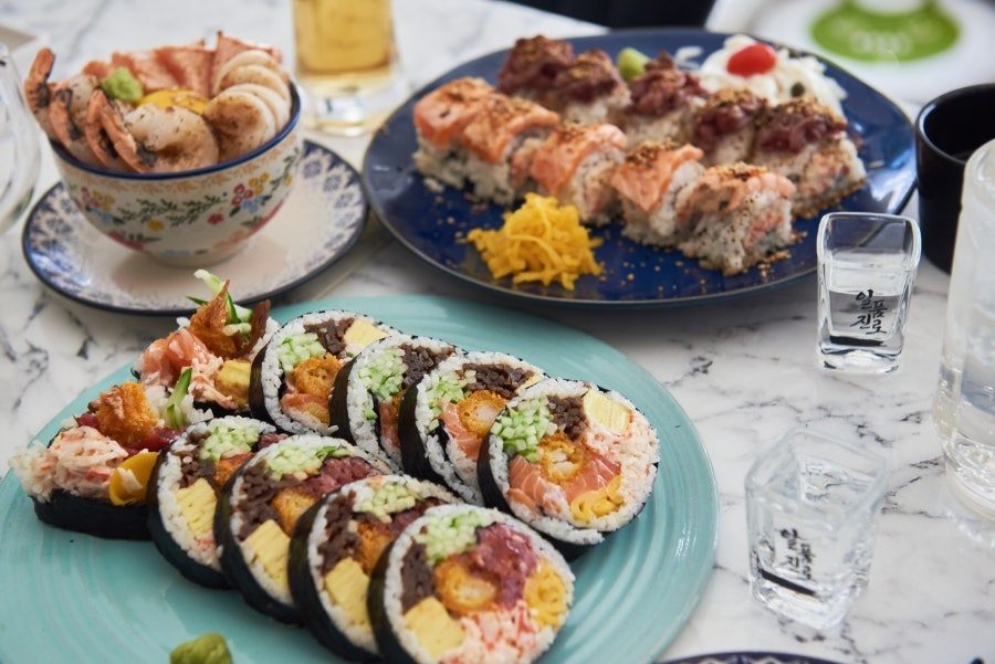 연남동 맛집 올랑올랑, 이색 초밥롤과 아부리동 내돈내산 후기 사진 5