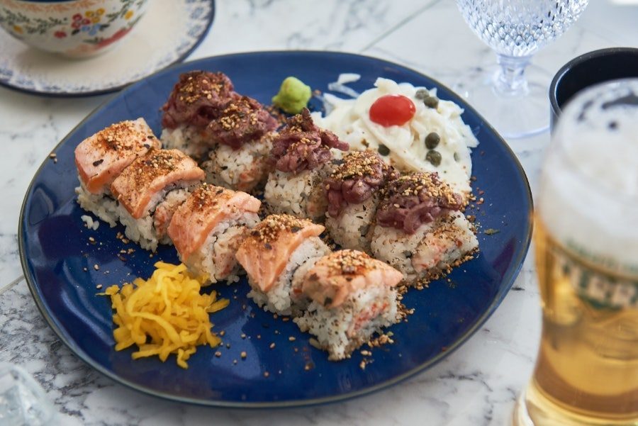 연남동 맛집 올랑올랑, 이색 초밥롤과 아부리동 내돈내산 후기 사진 6